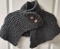Hand-knit Capelet